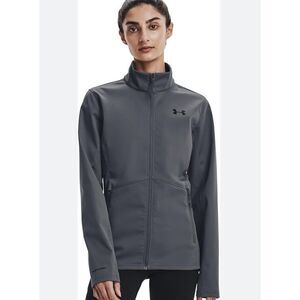 Women's Under Armour UA Storm ColdGear Infrared Shield 2.0 Jacket in Gray Size M